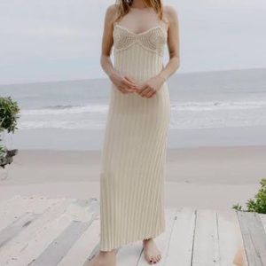 Zara crochet style dress